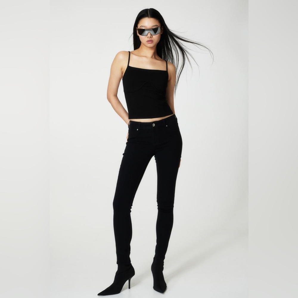H&M Skinny low waist jeans